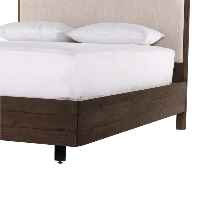 Lineo Upholstered Queen Bed Frame