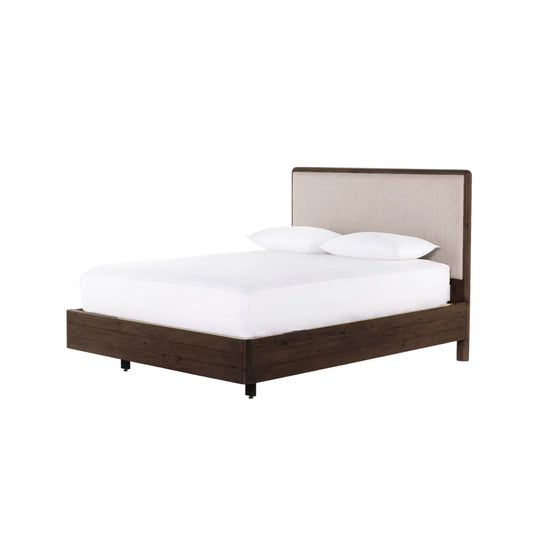Lineo Upholstered Queen Bed Frame