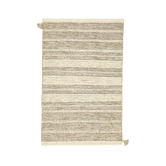 Nordique Handmade Sand Natural Reversible Wool Rug