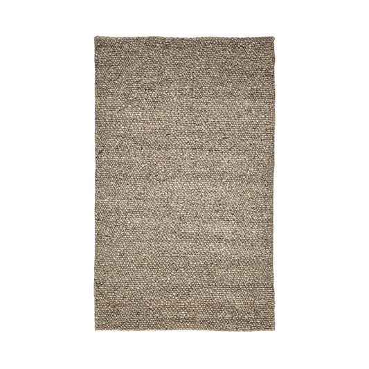 Pandora Handmade Wool Grey Rug