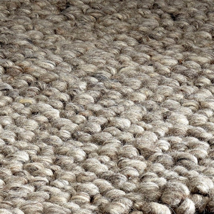 Pandora Handmade Wool Grey Rug