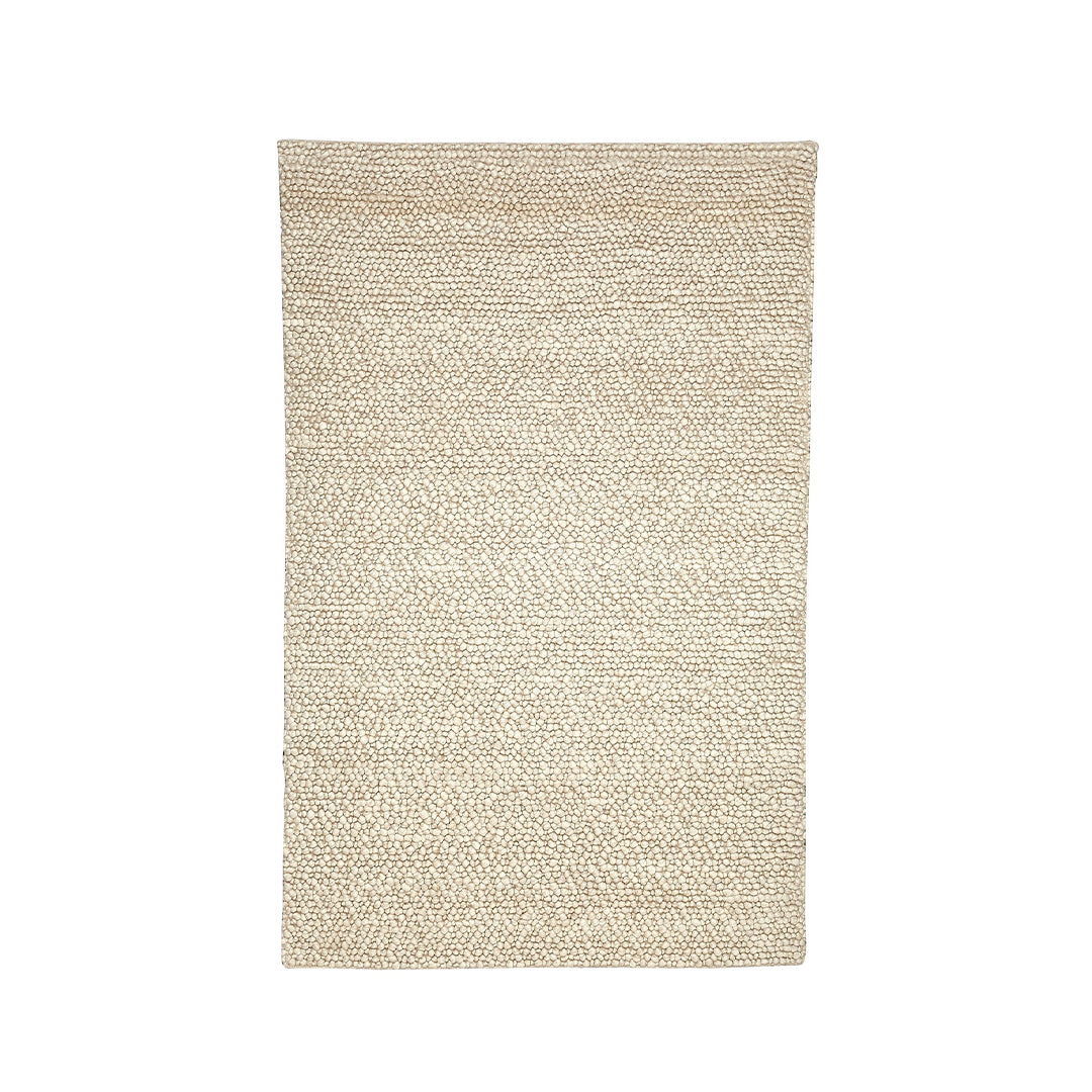 Pandora Handmade Wool Ivory Rug