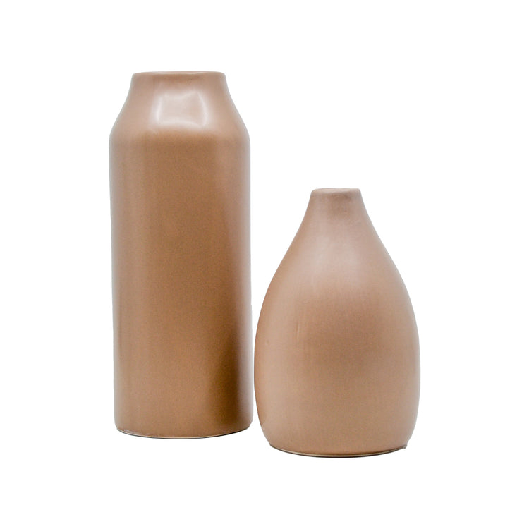 Petra Brown Tall Vase