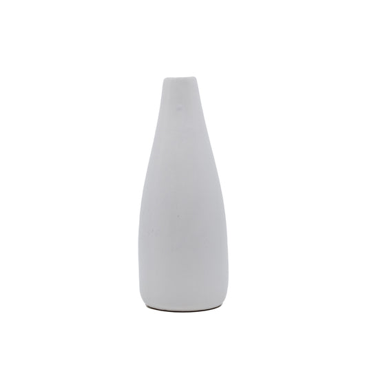 Petra White Tapered Vase