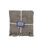 Perry Waffle Textured Throw - Khaki