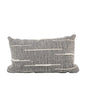 Carson Rectangular Black & Natural Cushion