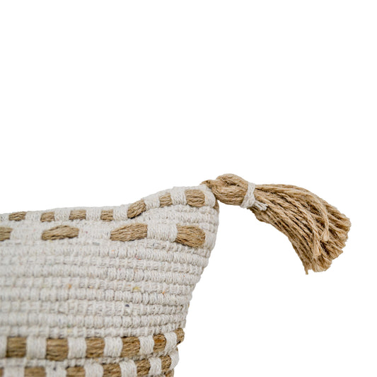 Avani Natural Square Cushion