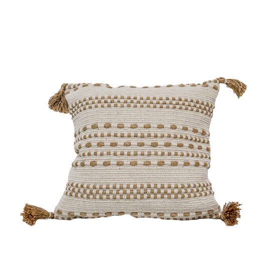 Avani Natural Square Cushion