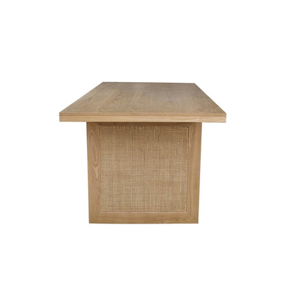 Rattan Dining Table - Natural