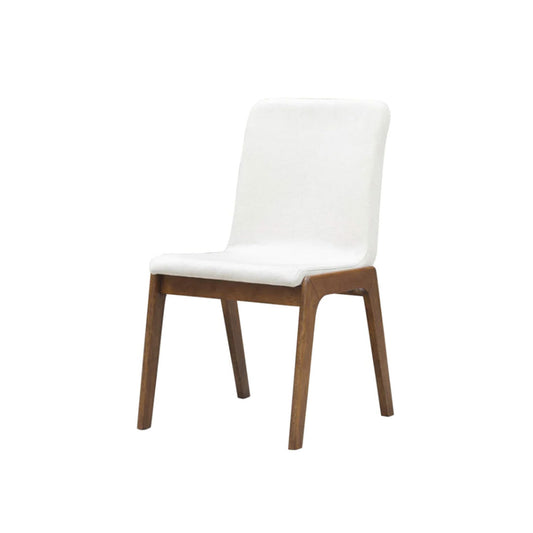 Remix Dining Chair - Cream Fabric (set of 2)