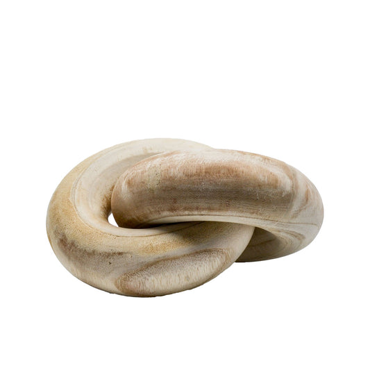 Vera Wooden Chain Links - Round