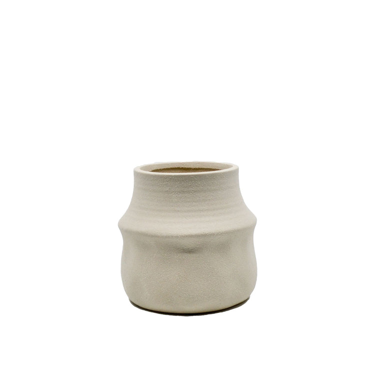 Foster Textured Ceramic Pot -Small