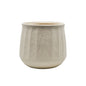 Foster Striped Textured Round Ceramic Pot - Large