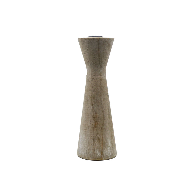 Lowen Wooden Candle Holder - Small