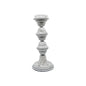 Vita Distressed Metal Candle Holder - Small