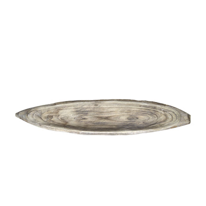 Noah Oval Wooden Bowl