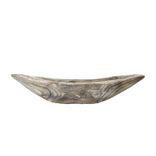 Noah Oval Wooden Bowl
