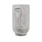 Ellis Cement Face Vase