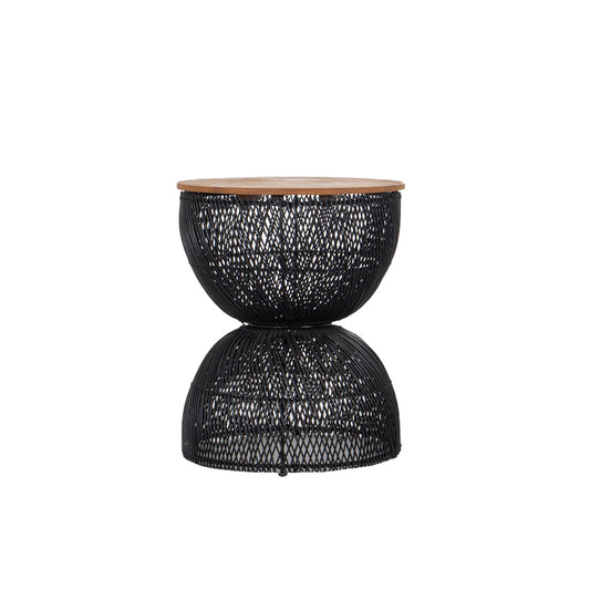 Wave Side Table - Black