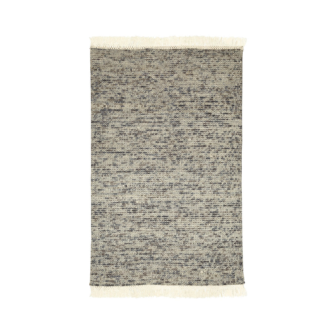 Zurich Hand Loomed Wool Grey Rug