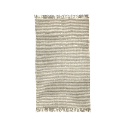 Zurich Hand Loomed Wool Grey Ivory Rug