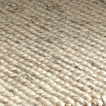 Zurich Hand Loomed Wool Ivory Natural Rug